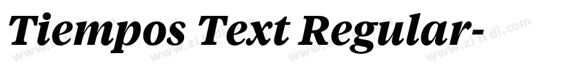 Tiempos Text Regular字体转换 Tiempos Text Regular字体转换